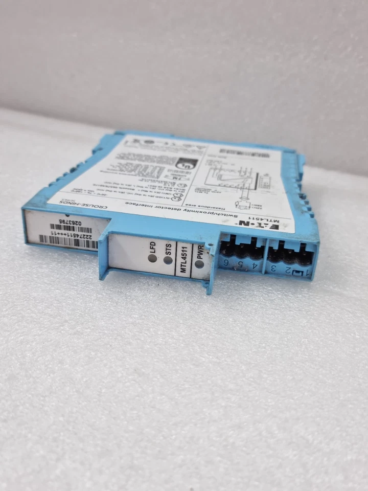 EATON MTL4511 SWITCH/PROXIMITY DETECTOR INTERFACE